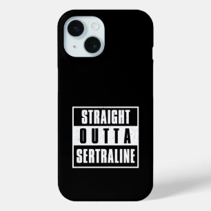 Coque Pour iPhone 15 Droite Outta Sertraline