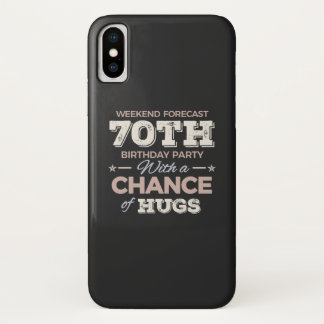 Case-Mate iPhone Case Drôle 70ème anniversaire de dire