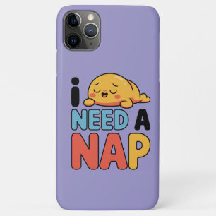 Case-Mate iPhone Case Drôle Besoin D'une Sieste Mignon Somnolent Dessin 