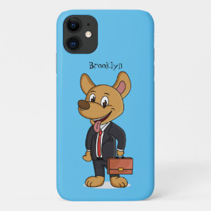 Case-Mate iPhone Case Drôle chien en costume d'entreprise dessin animé