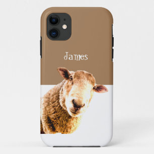 Case-Mate iPhone Case Drôle Curieux Mouton ferme Animal Art de nouveauté