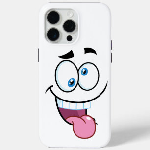Coque iPhone 15 Pro Max drôle de visage