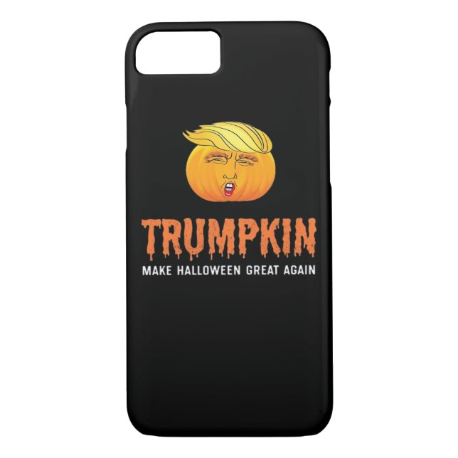 Coques Case-Mate iPhone Drôle Halloween Trumpkin (Dos)