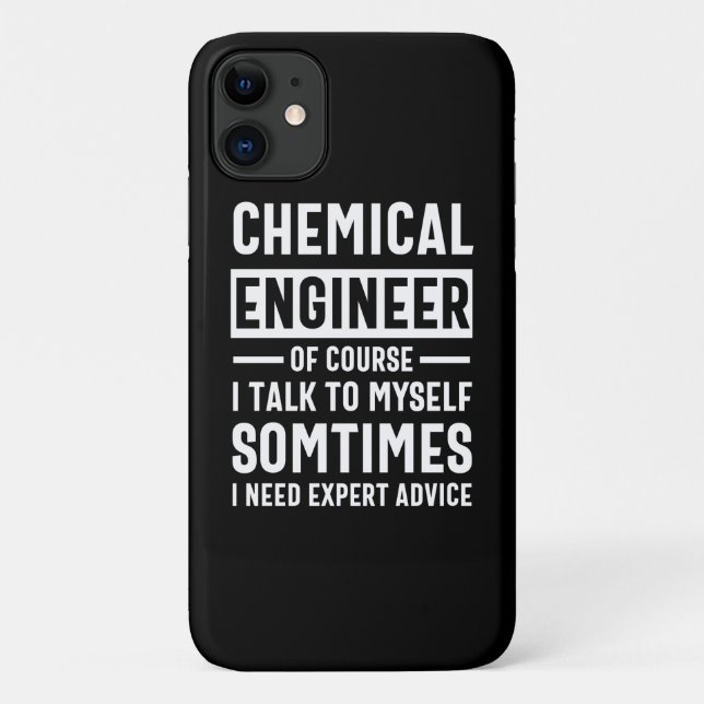 Coques Case-Mate iPhone Drôle Ingénieur Chimique Cadeau (Dos)