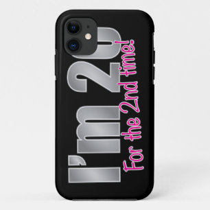 Etui iPhone Case-Mate Drôle j'ai 20 ans pour le quarantième anniversaire