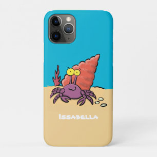 Case-Mate iPhone Case Drôle mignon caricature pourpre crabe ermite