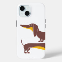 Drôle mignon dachshund pour parent chien long