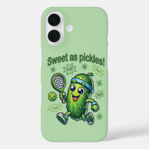 Coque Pour iPhone 16 Drôle mignon sucré comme chatons Pickleball