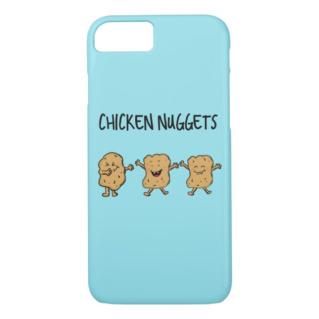 Coques Case-Mate iPhone Drôle Nuggets de poulet (Dos)