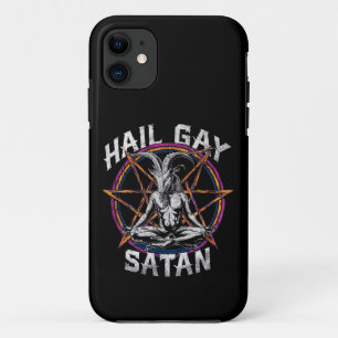 Case-Mate iPhone Case Drôle Salut Gay Satan LGBT Goth Gay Pride Baphomet