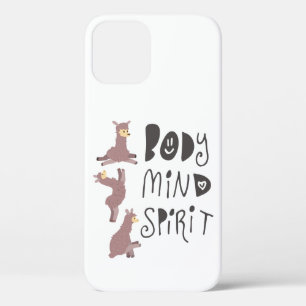 Case-Mate iPhone Case Drôle Yoga Llamas