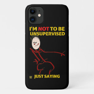 Case-Mate iPhone Case drôles iPhone 11 cas de téléphone "NON SURVEILLÉ"