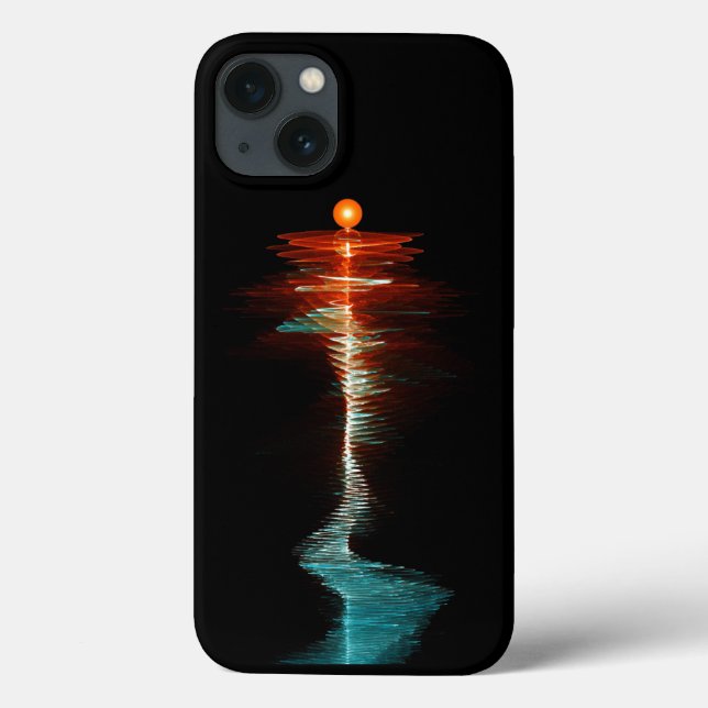 Coques Case-Mate iPhone Dualité de la vague de particules (Verso)