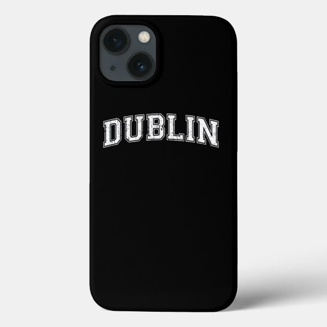 Coques Case-Mate iPhone Dublin Capitale de l'Irlande (Verso)