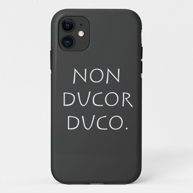 Coques Case-Mate iPhone duco non ducor (Dos)