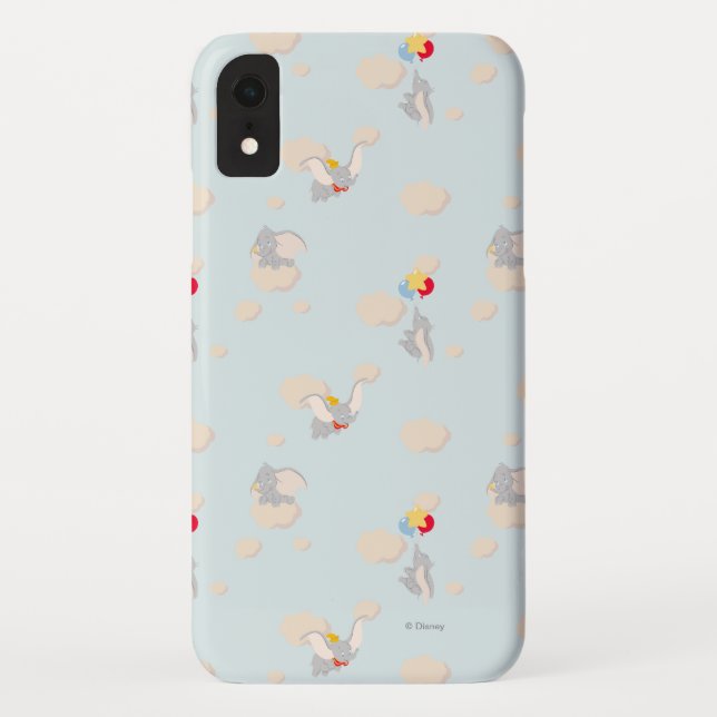 Coques Case-Mate iPhone Dumbo dans le Motif des nuages (Dos)