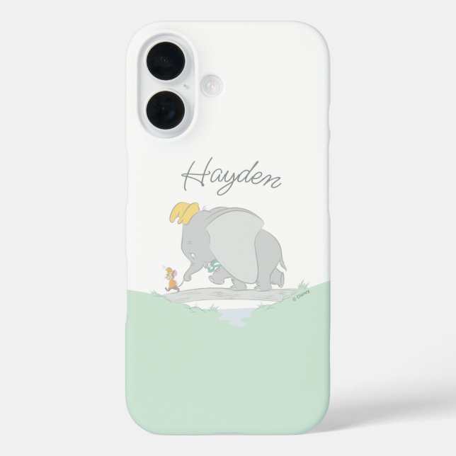 Coques Case-Mate iPhone Dumbo et Timothy Q. Aquarelle (Verso)