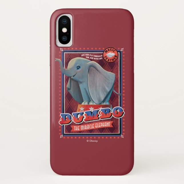Coques Case-Mate iPhone Dumbo| L'Art Cirque "Miracle Elephant" (Dos)