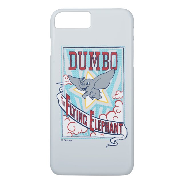Coques Case-Mate iPhone Dumbo| L'éléphant volant, l'art du cirque (Dos)