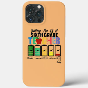 Case-Mate iPhone Case Durée de vie de la batterie d'un enseignant de six