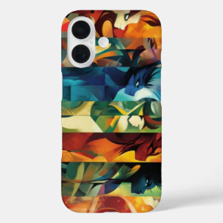 Coque Pour iPhone 16 Dynamic Essence: Guardians of the Spectrum