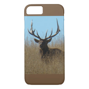 Coques Pour iPhone E26 Bull Elk dans les mauvaises herbes