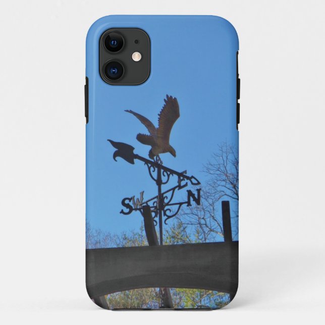 Coques Case-Mate iPhone Eagle and Arrow Weather vane blue skys (Dos)