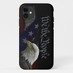 Coques Pour iPhone Eagle patriotique et drapeau