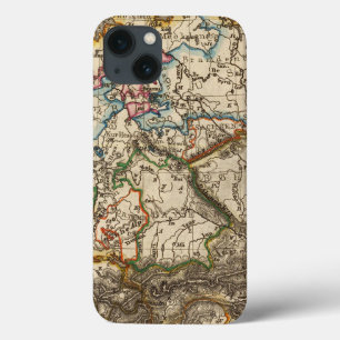 iPhone 13 Coque Eastern European Map