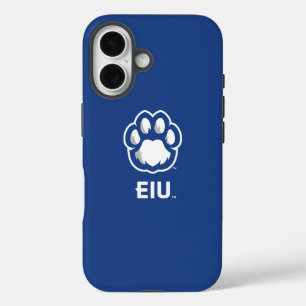 Coque Pour iPhone 16 Eastern Illinois Panthers Empreinte de patte & EIU
