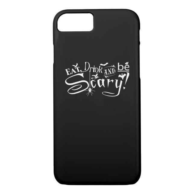 Coques Case-Mate iPhone Eat Drink And Be Scary Aesthetic Graphic Trendy (Dos)
