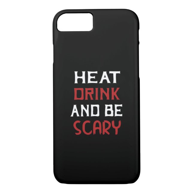 Coques Case-Mate iPhone Eat Drink And Be Scary Creative Casual (Dos)