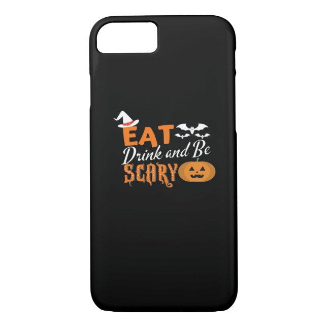 Coques Case-Mate iPhone Eat Drink And Be Scary Essential Funny Style (Dos)