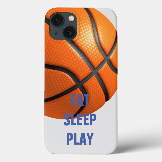 Coques Case-Mate iPhone Eat Sleep Jouer Au Basket (Verso)