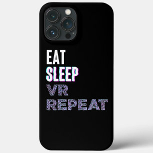 Case-Mate iPhone Case Eat Sleep VR Repeat Virtual Reality Video Game PC