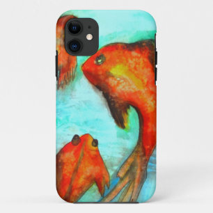 Case-Mate iPhone Case Eau de poisson rouge orange orientale art original