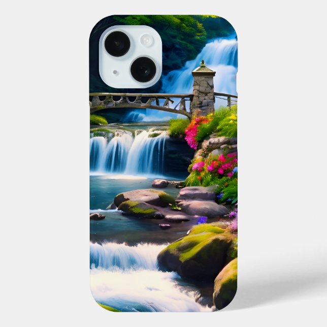 Coques Case-Mate iPhone Eau du printemps 1 (Verso)