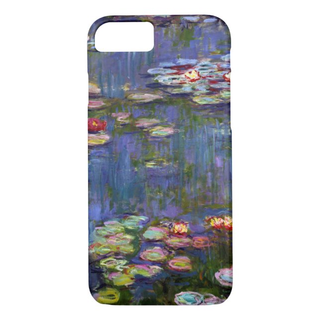 Coques Case-Mate iPhone Eau Lily Pond, Monet (Dos)