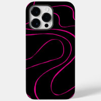 Ebb et flux 2 - Magenta et noir