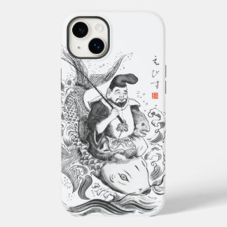 Coque Pour iPhone 14 Plus Ebisu - Dieu de la pêche et du commerce (peinture