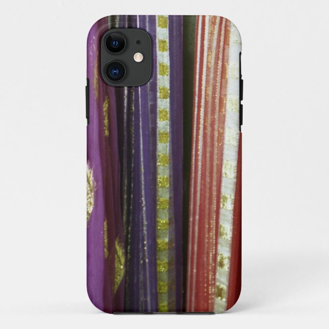 Coques Case-Mate iPhone Écharpes asiatiques colorées (Dos)