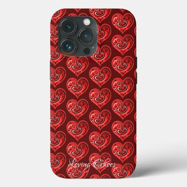 Coques Case-Mate iPhone Échos d'amour (Verso)