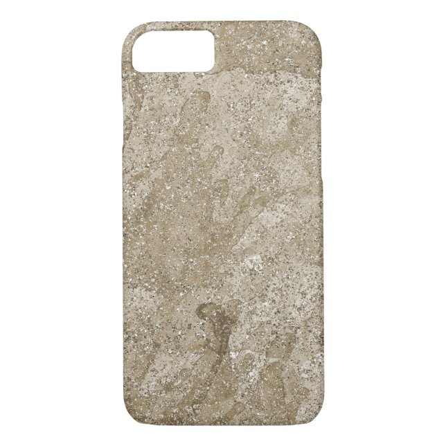 Coques Case-Mate iPhone Éclaboussure d'aquarelle d'or (Dos)