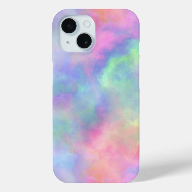 Coques Case-Mate iPhone éclaboussure d'aquarelle opale : (Verso)