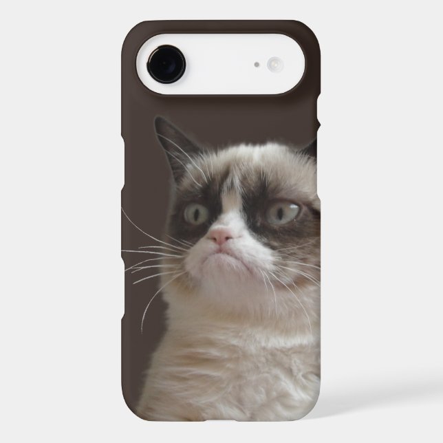 Coques Case-Mate iPhone Éclat de chat grincheux (Verso)