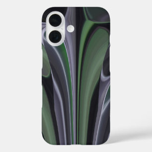 Coque Pour iPhone 16 Éclat d'Émeraude Texture de belle aurore verte