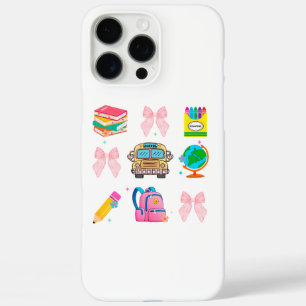 Coques iPhone 16 Pro Max École Coquette Retour À L'École Enseignante