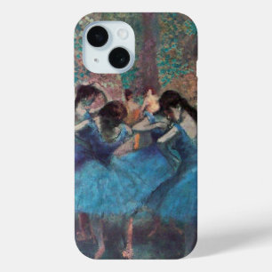 COQUE POUR iPhone 15 ÉCOLE DE DANSE, BALLERINA BALLET DANSEURS EN BLEU