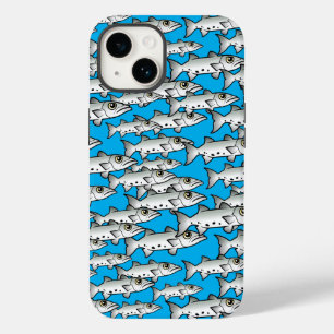 Coque Pour iPhone 14 École de Scubadorable Grand Barracuda