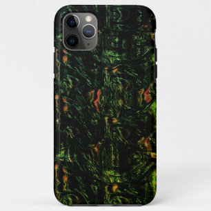 Case-Mate iPhone Case Écorce d'arbre sous verre martelé vert